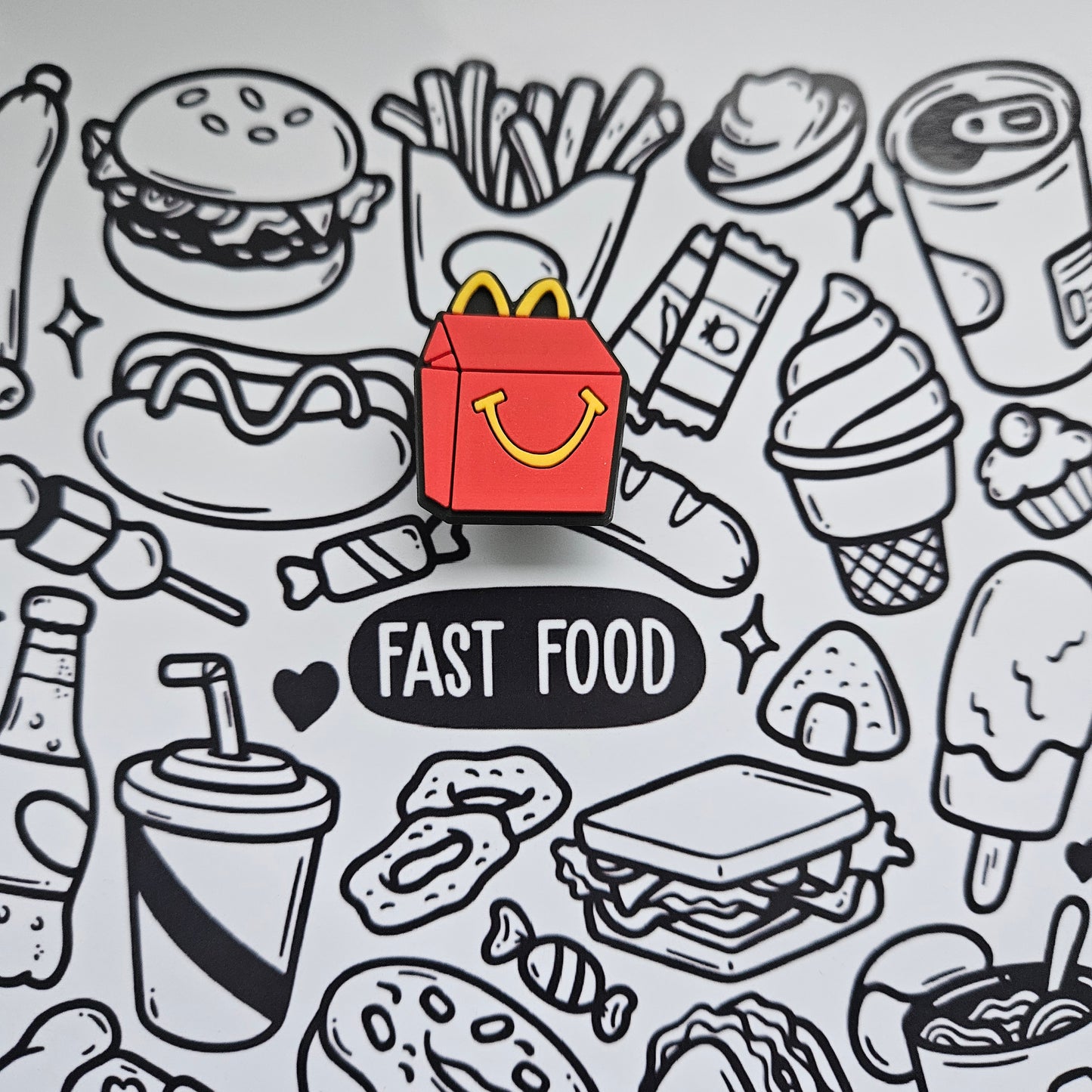 Happy Meal Croc Charm - Laughing Croc