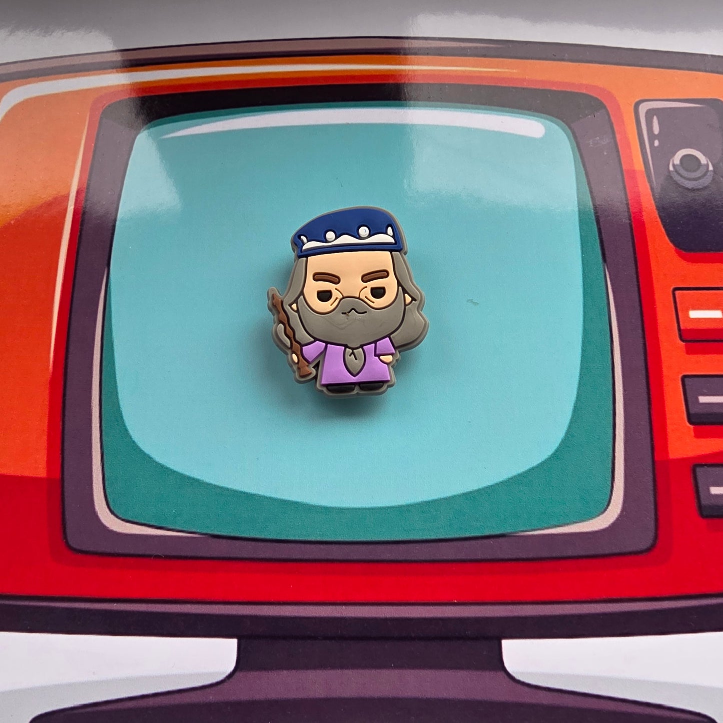 Harry Potter Inspired Croc Charm Dumbledore