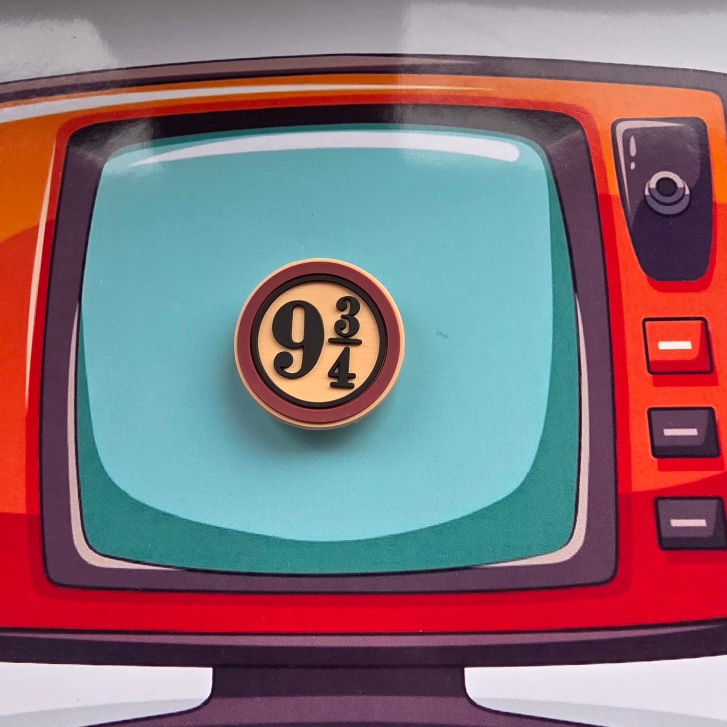 Harry Potter Inspired Croc Charm Platform 9 3/4