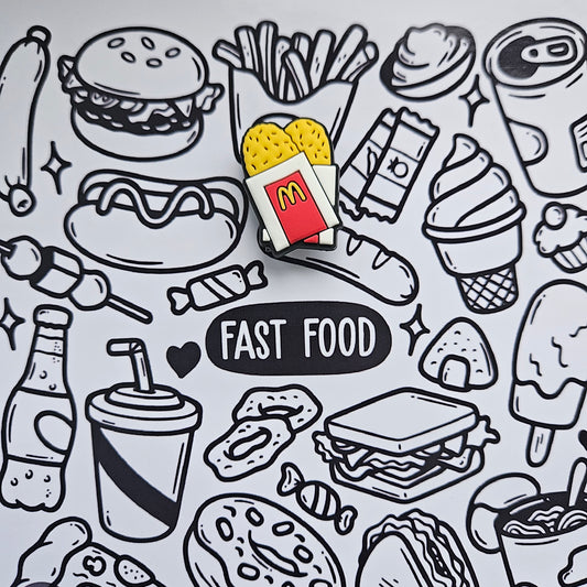 Hash Brown Croc Charm