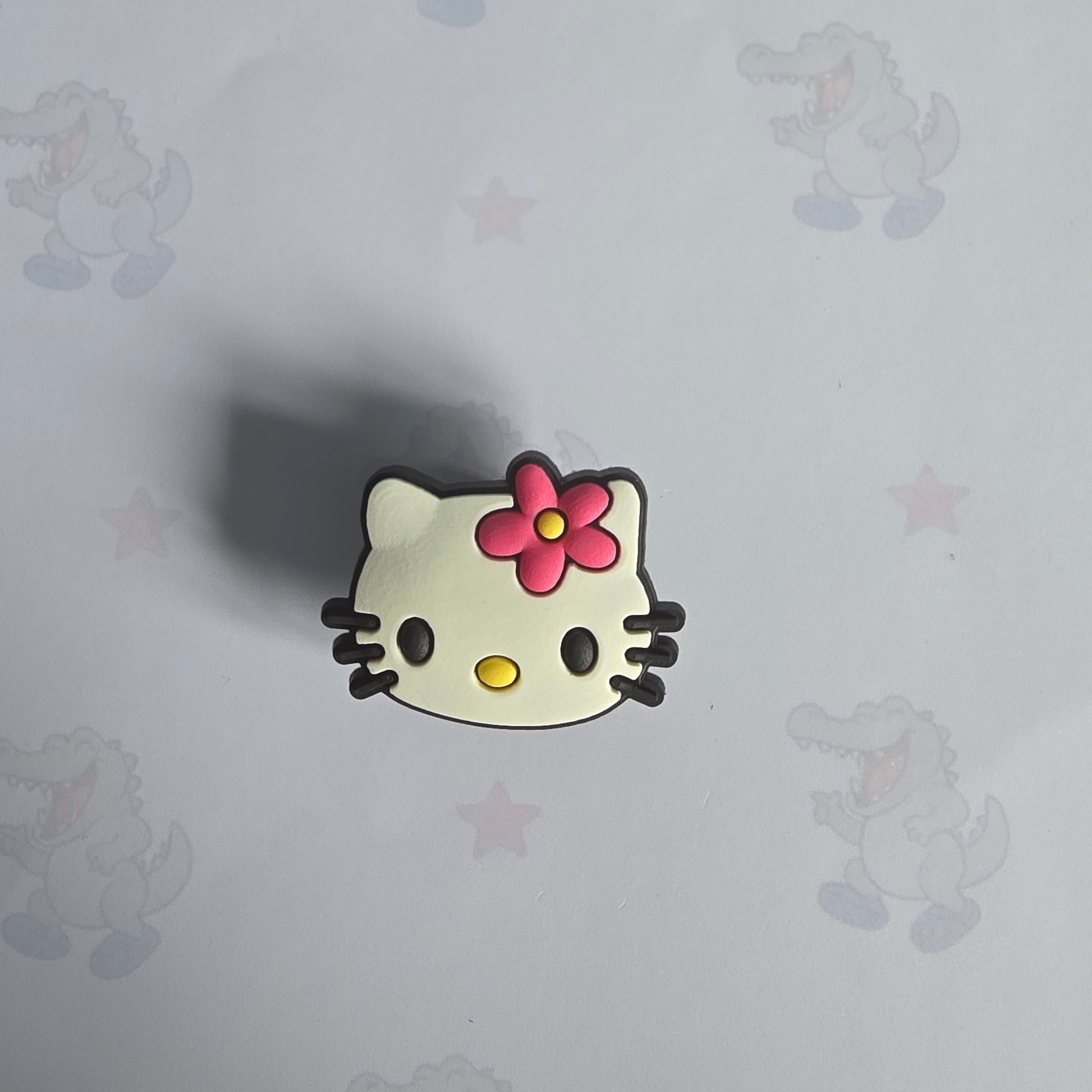 Hello Kitty Inspired Croc Charm