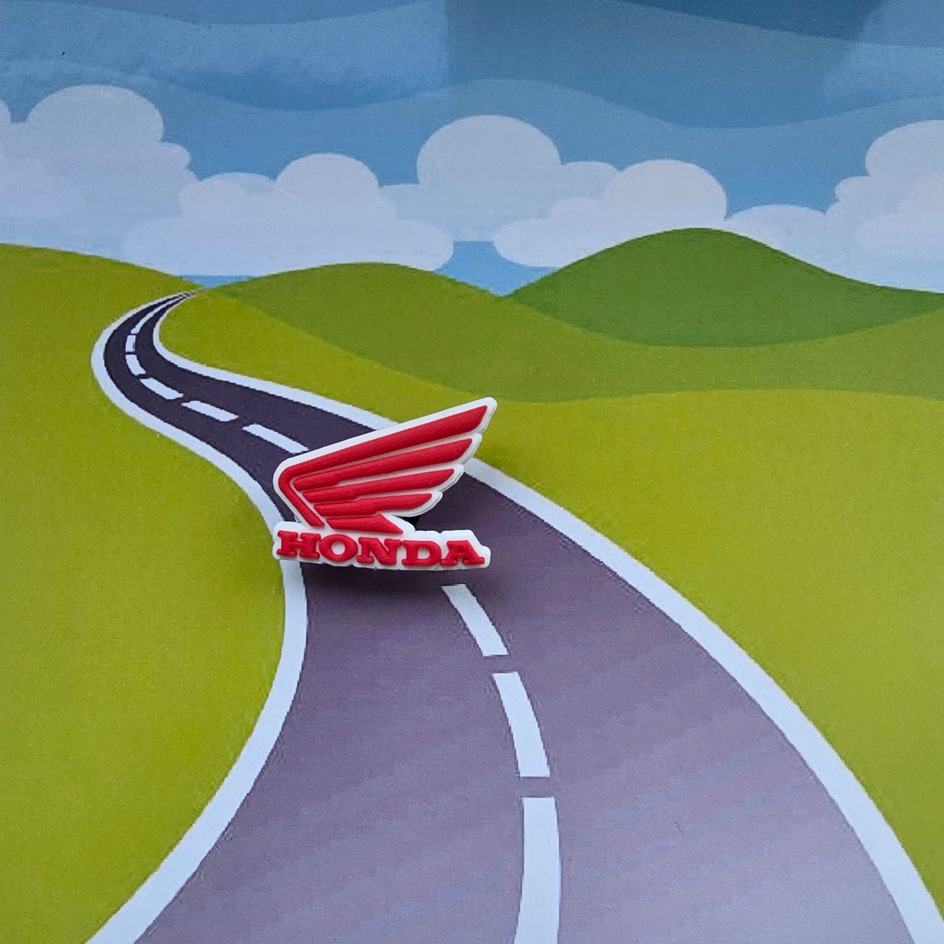 Honda Inspired Croc Charm