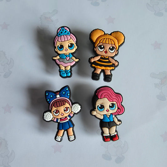 LOL Dolls Inspired Croc Charms