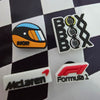 Lando Norris Formula 1 Croc Charms – Set of 4