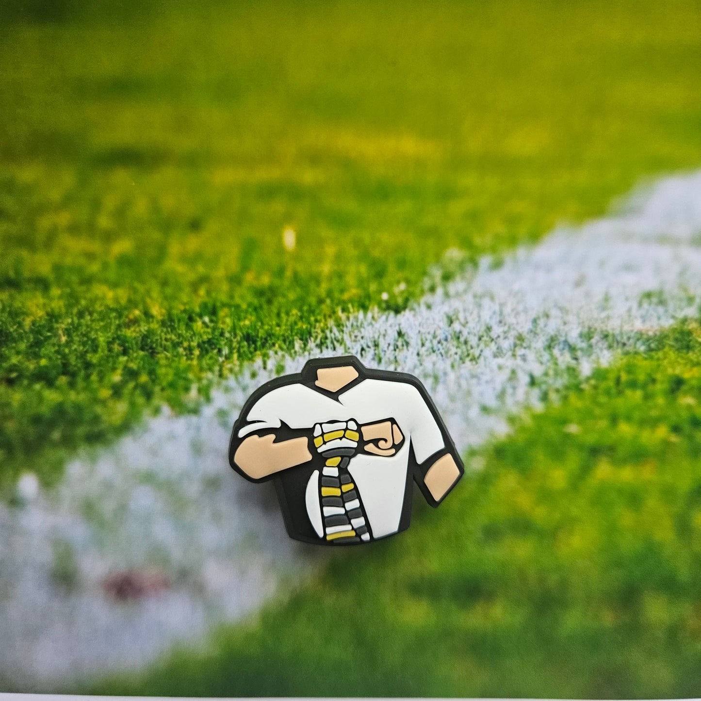 Leeds Salute Croc Charm - Laughing Croc