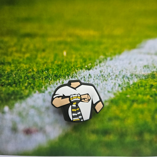 Leeds Salute Croc Charm - Laughing Croc