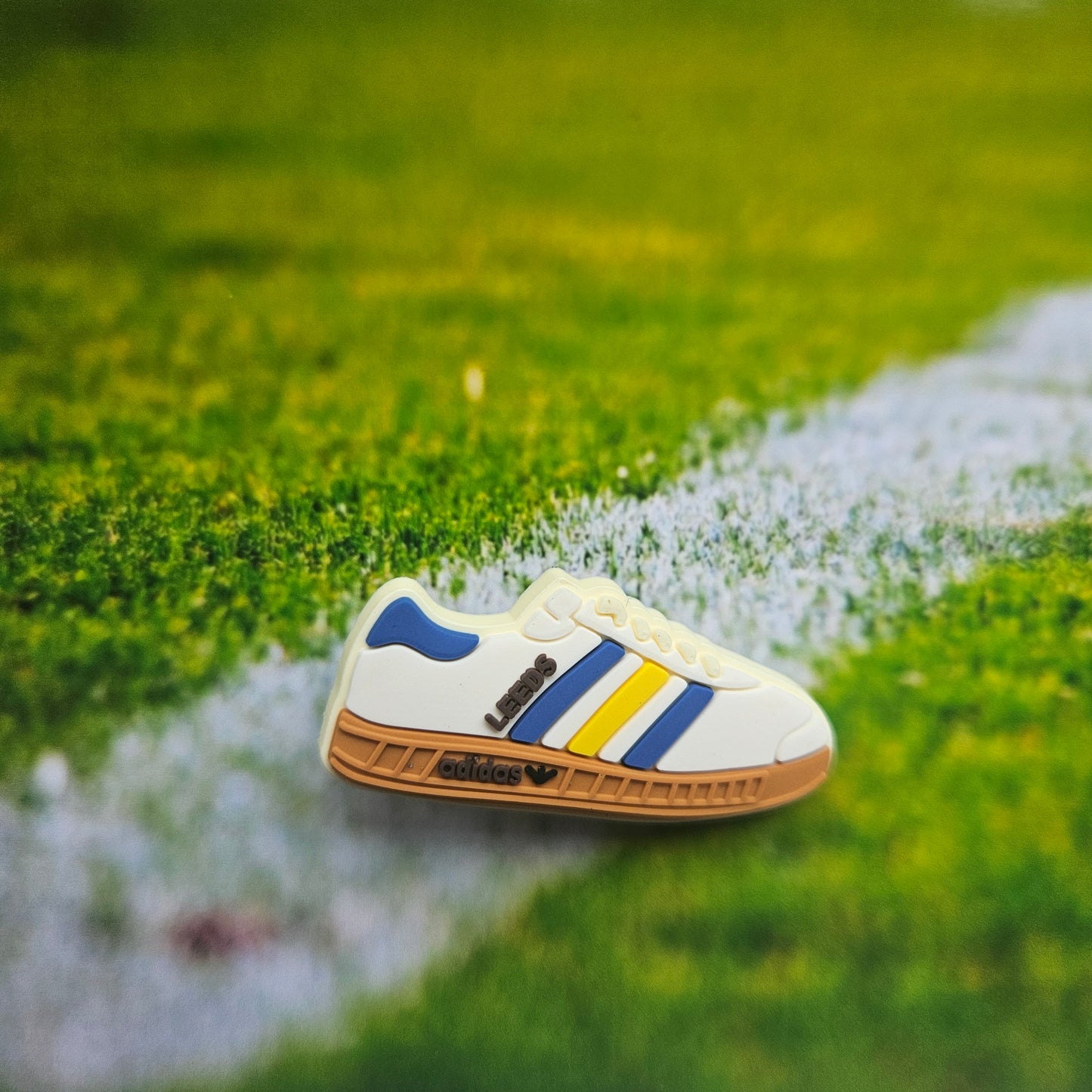 Leeds Trainer Croc Charm - Laughing Croc