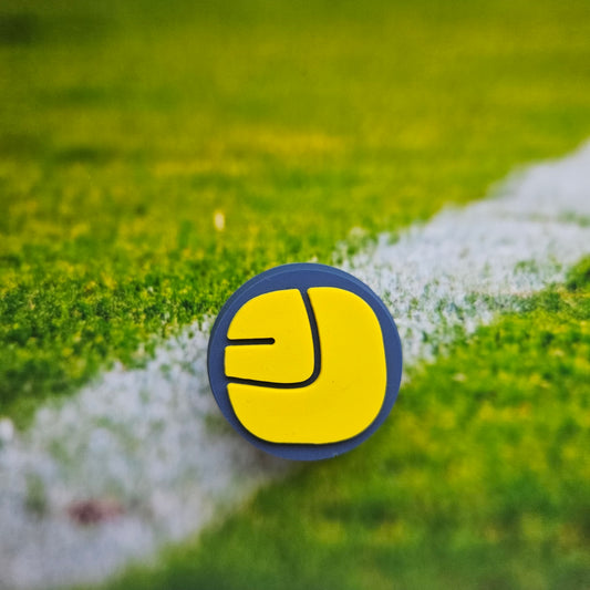 Leeds United Smiley Croc Charm