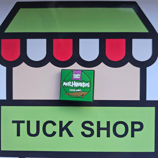 Matchmakers mint croc charm