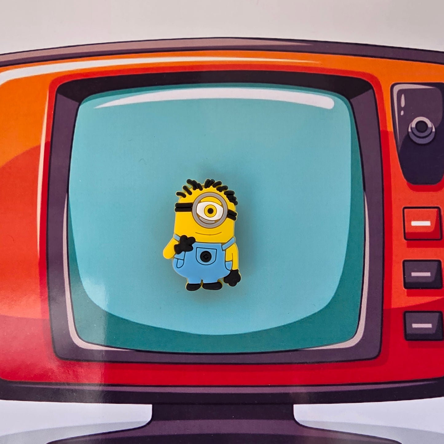 Minions Inspired Croc Charm