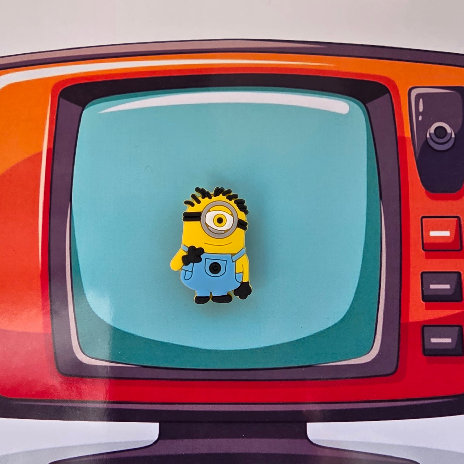 Minions Inspired Croc Charm