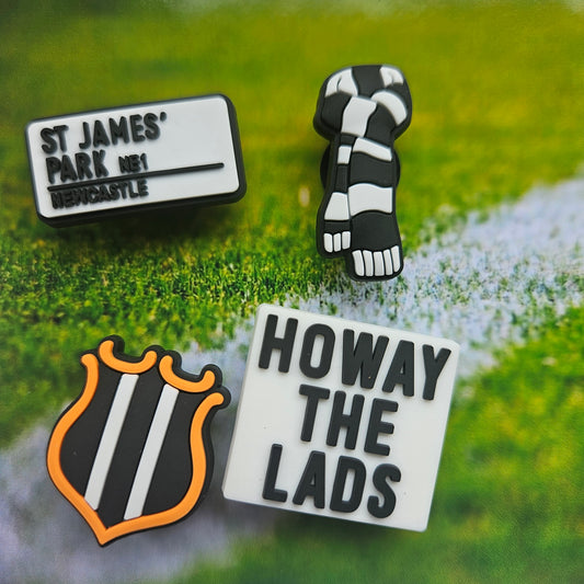 Newcastle Croc Charms Set Of 4 - Laughing Croc