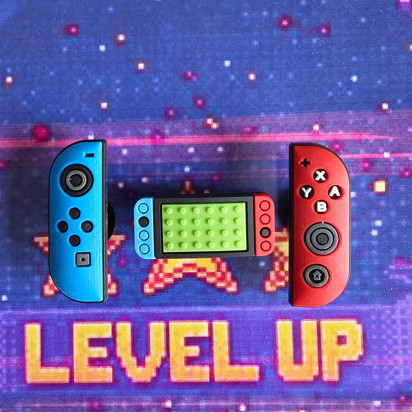 Nintendo Switch Inspired Croc Charms