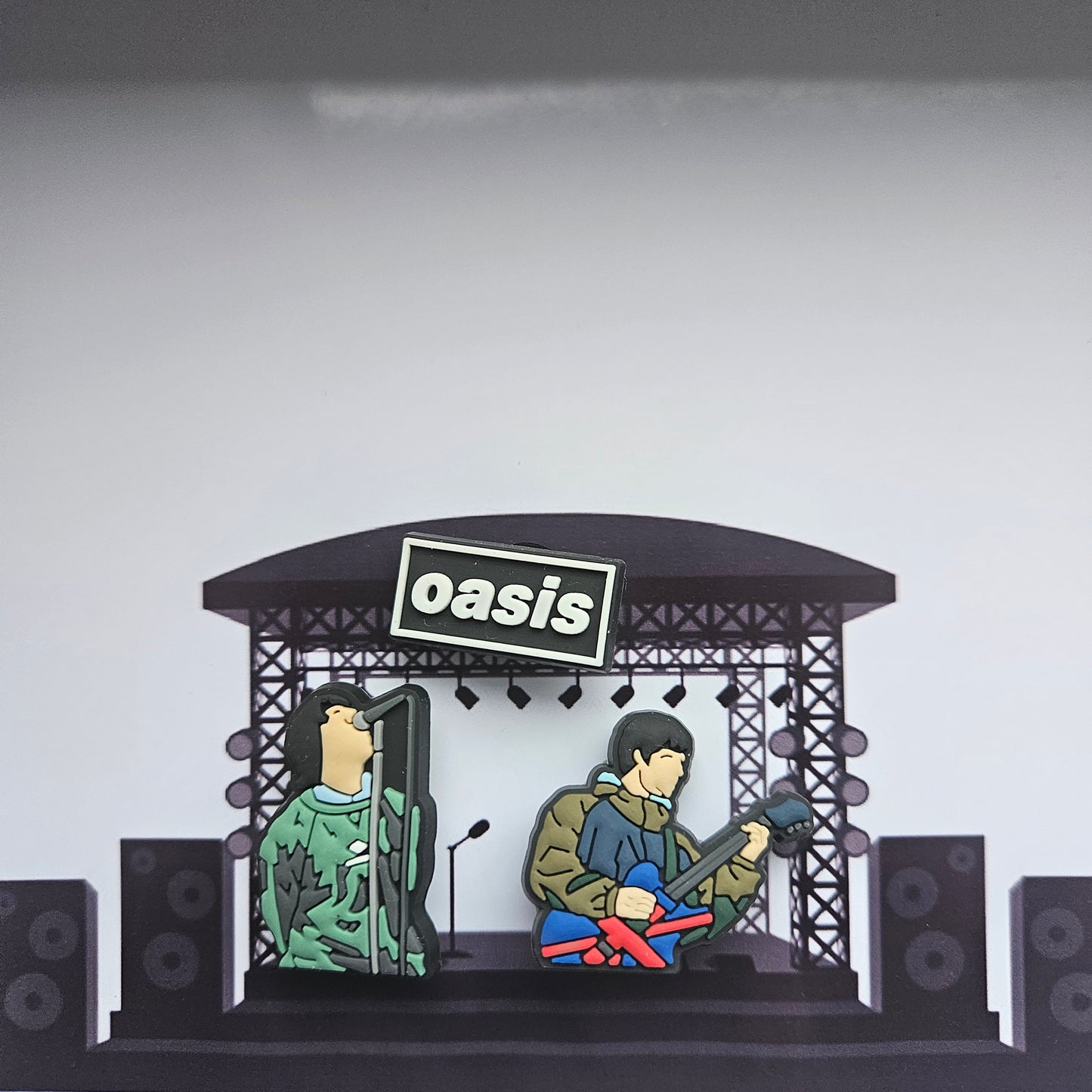 Oasis Croc Charm Set Of 3 - Laughing Croc