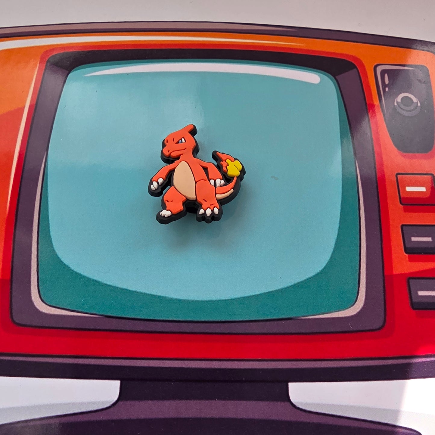 Pokémon Inspired Croc Charm Charmeleon