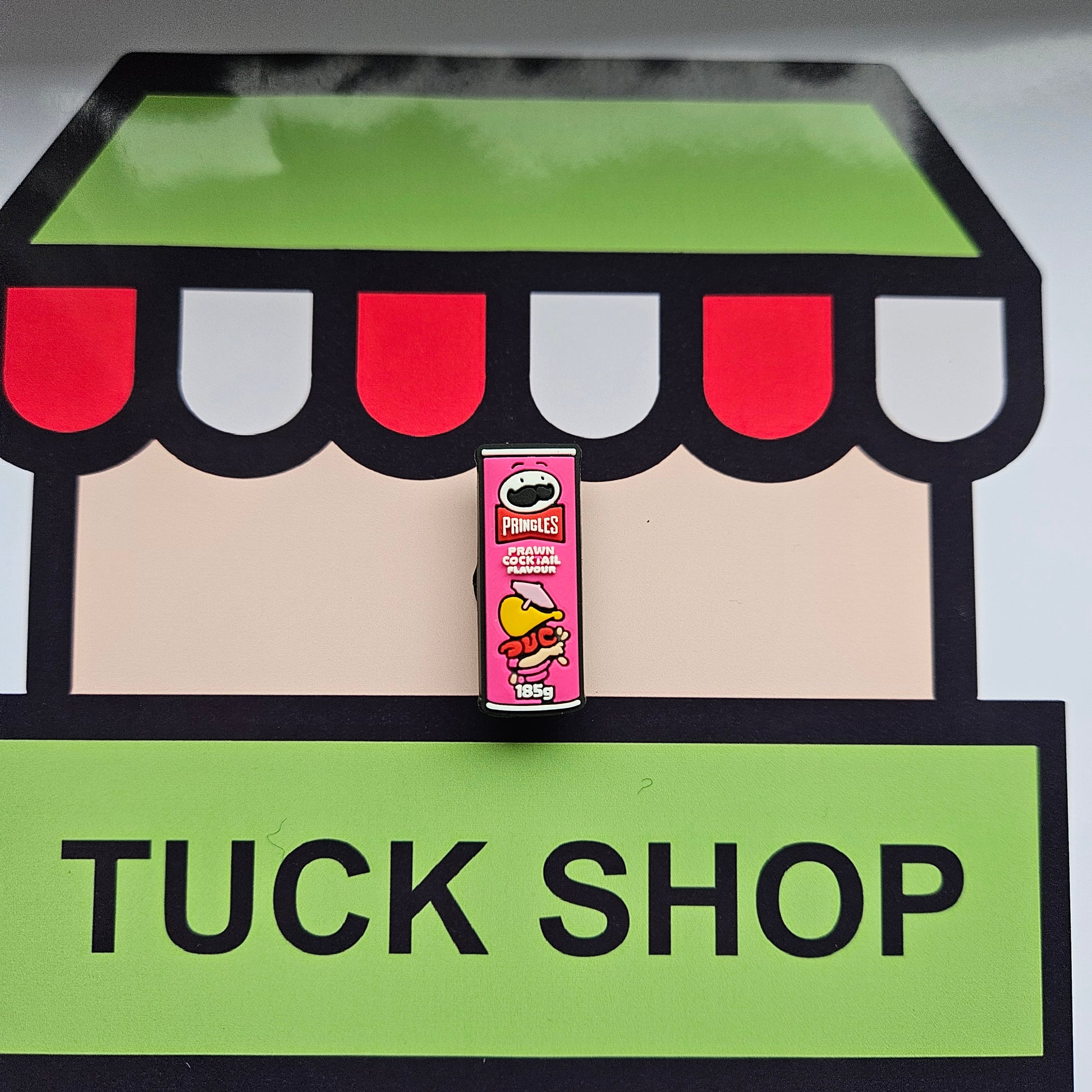 Pringles Prawn Cocktail Croc Charm