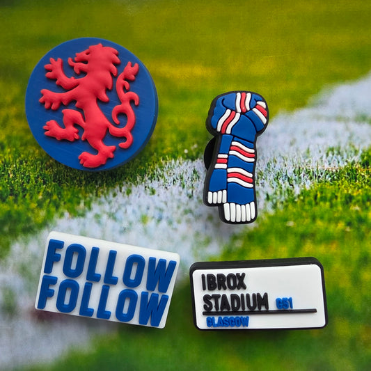 Rangers Croc Charm Set of 4