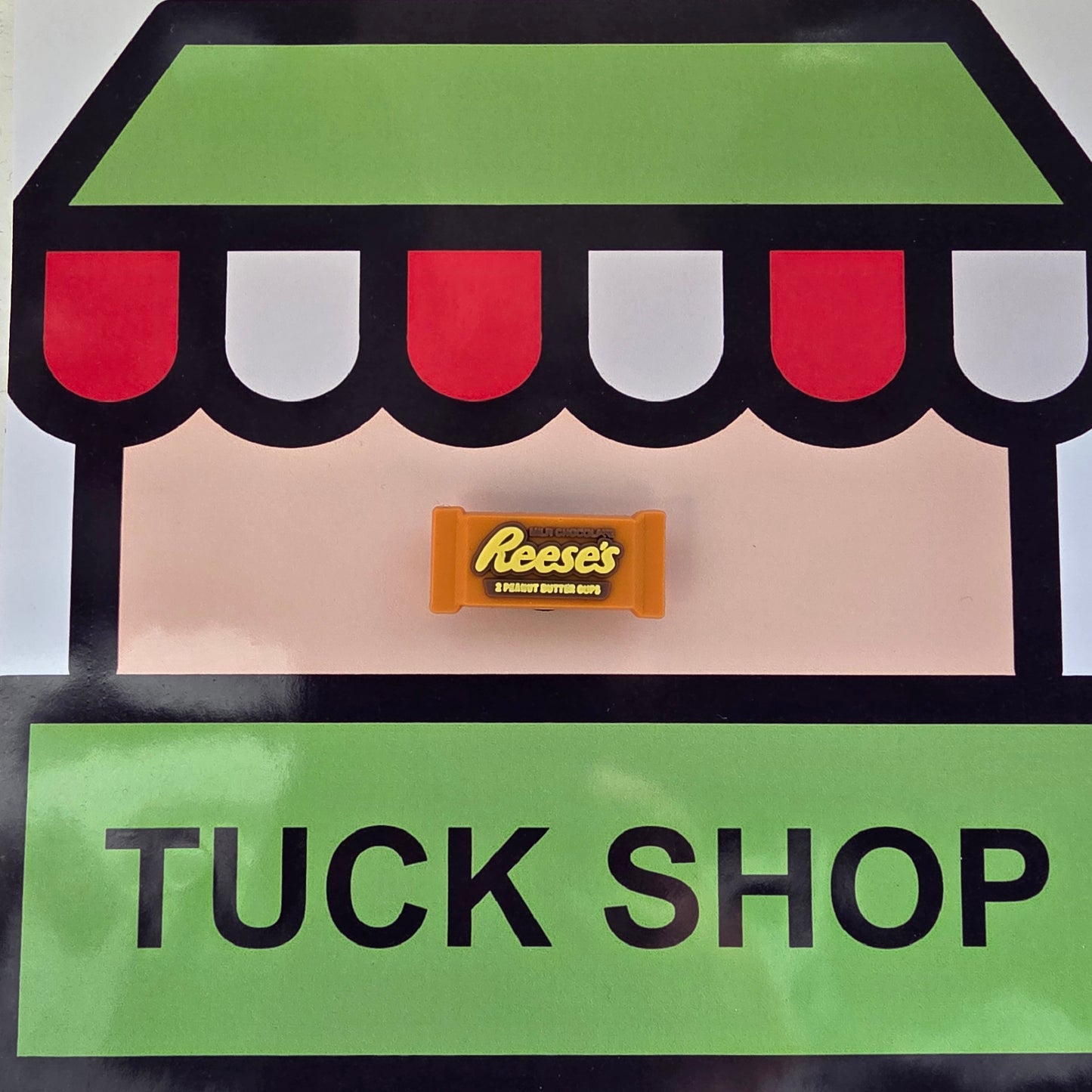 Reese’s Peanut Butter Cups Inspired Croc Charm