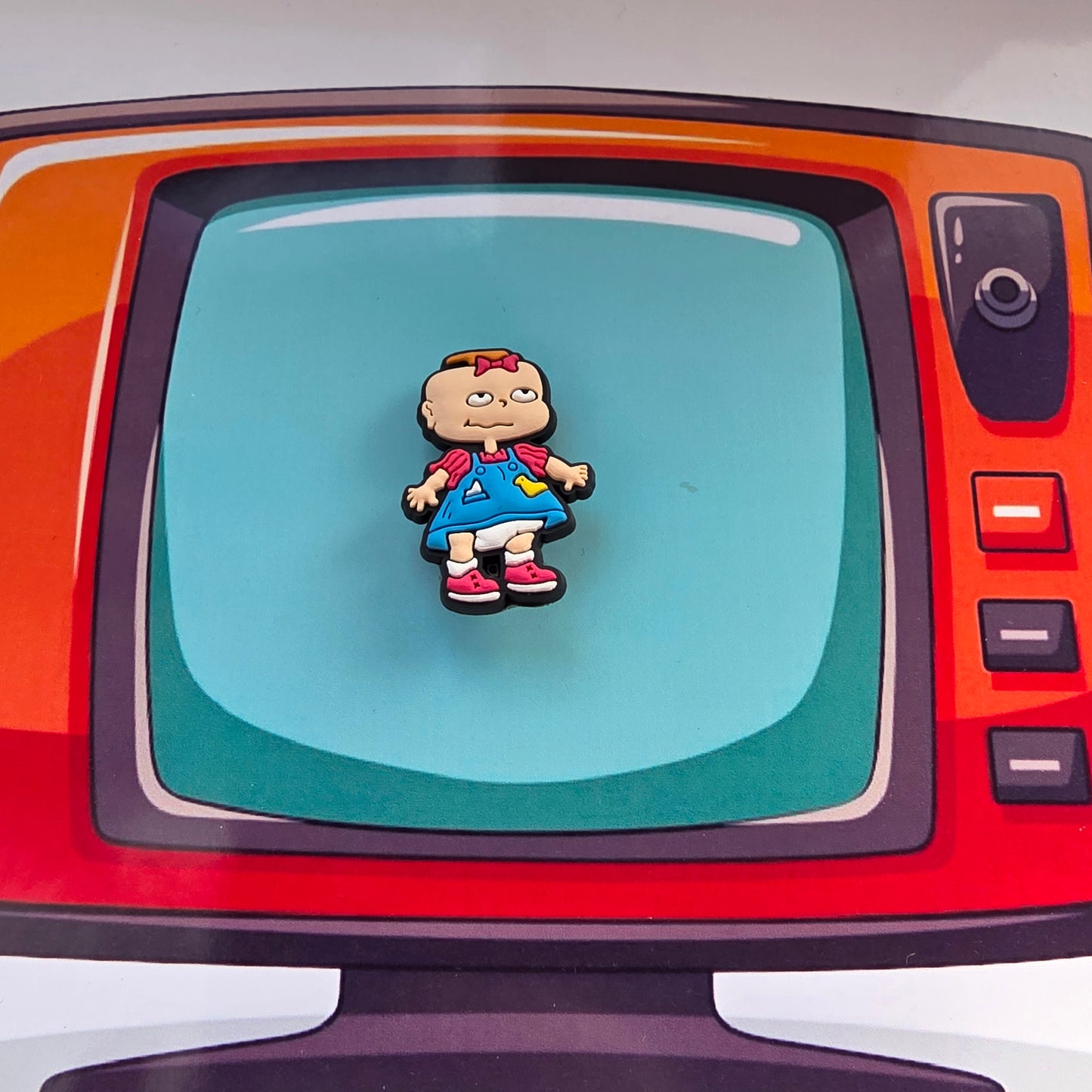 Rugrats Inspired Croc Charm Lil