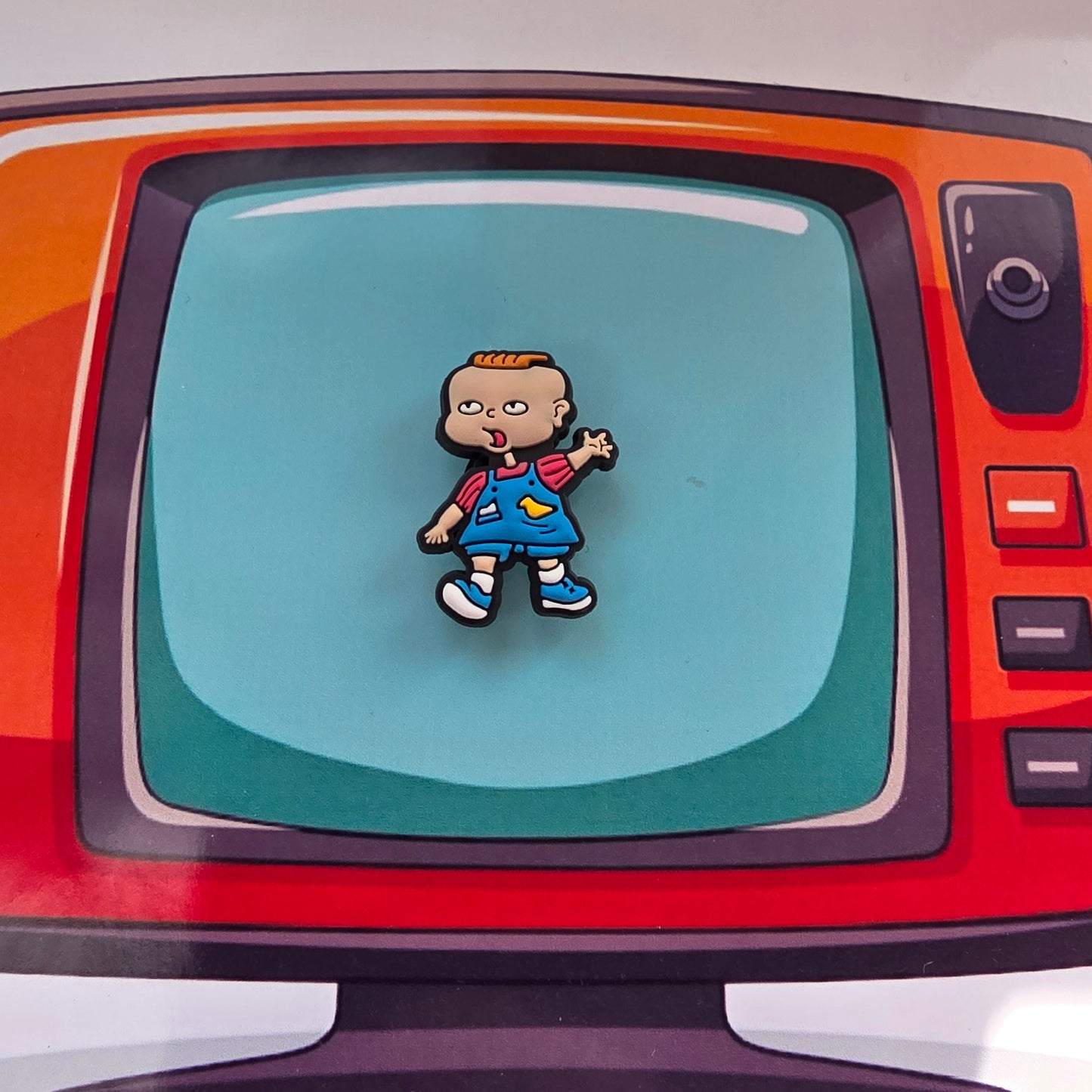 Rugrats Inspired Croc Charm Phil