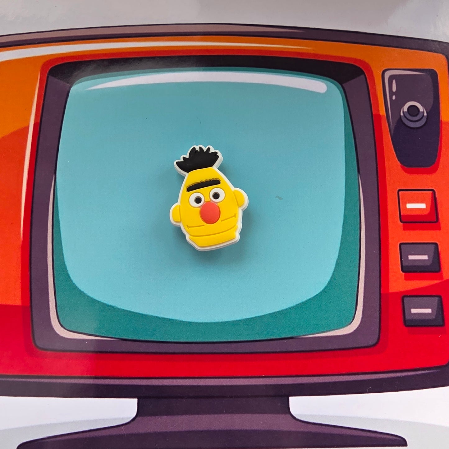 Sesame Street Inspired Croc Charm Bert