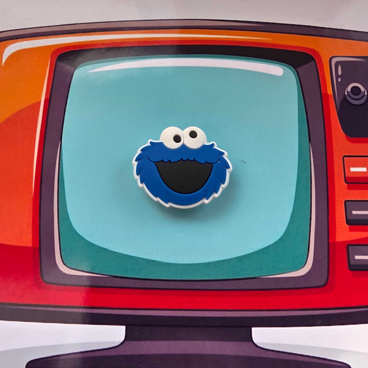 Sesame Street Inspired Croc Charm Cookie