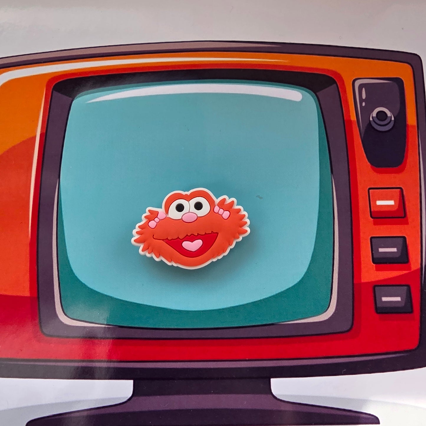 Sesame Street Inspired Croc Charm Zoe