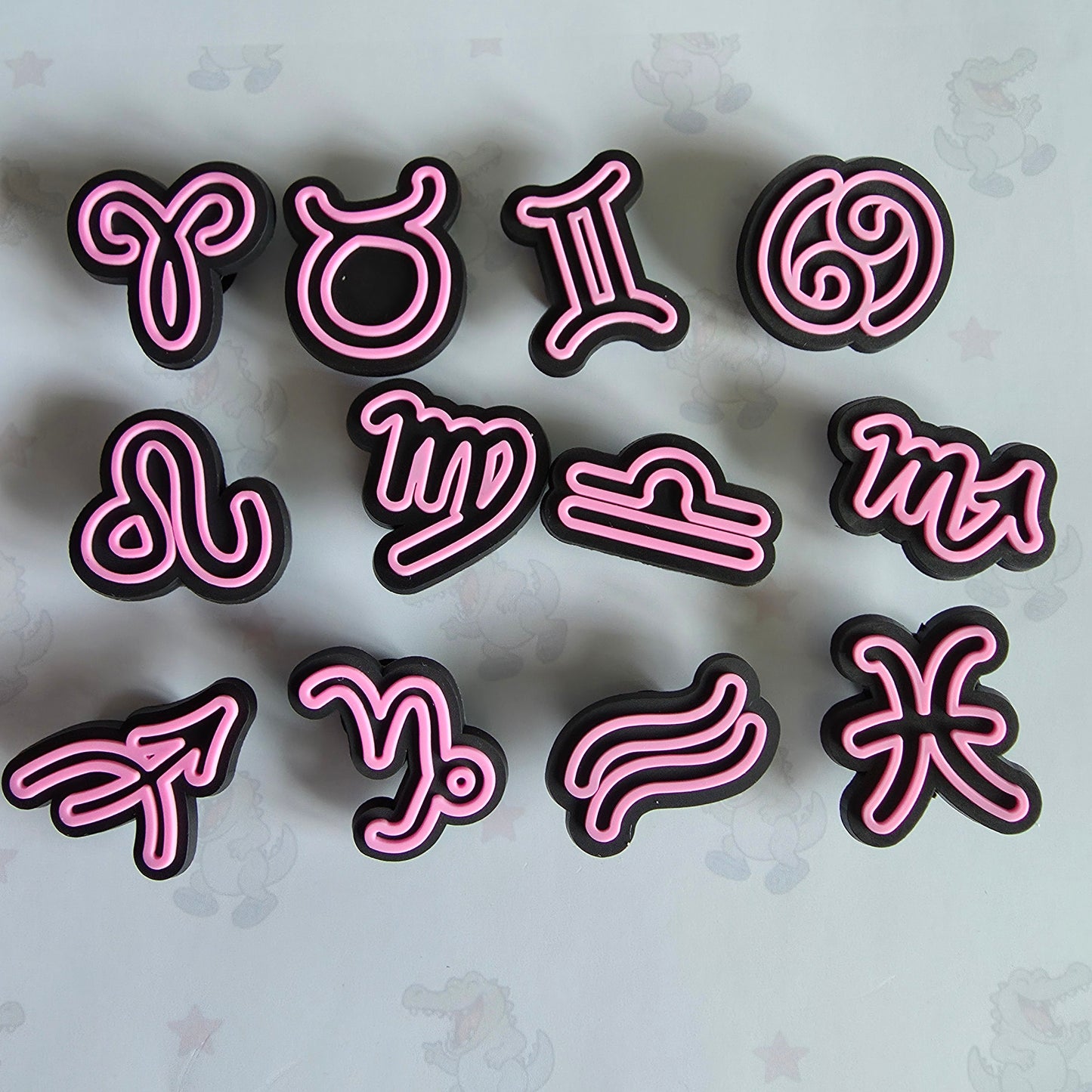 Star Sign Croc Charms