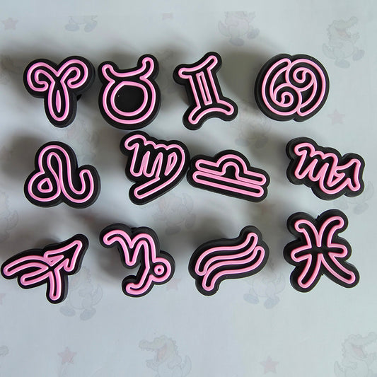 Star Sign Croc Charms