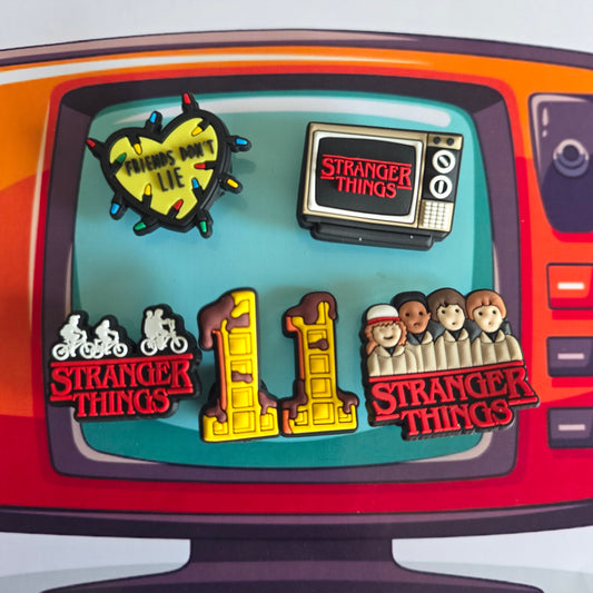 Stranger Things inspired Croc Charms