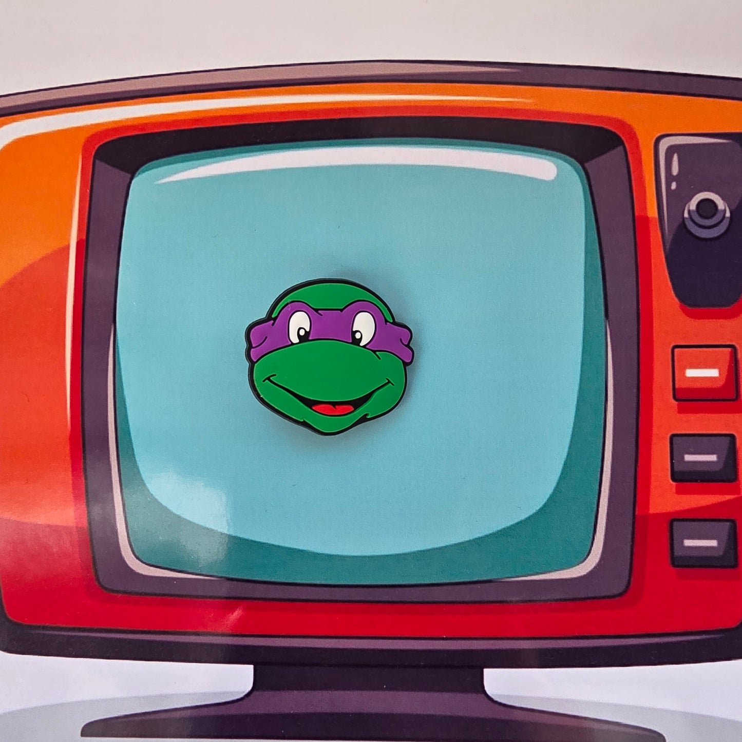 TMNT Inspired Croc Charm Don