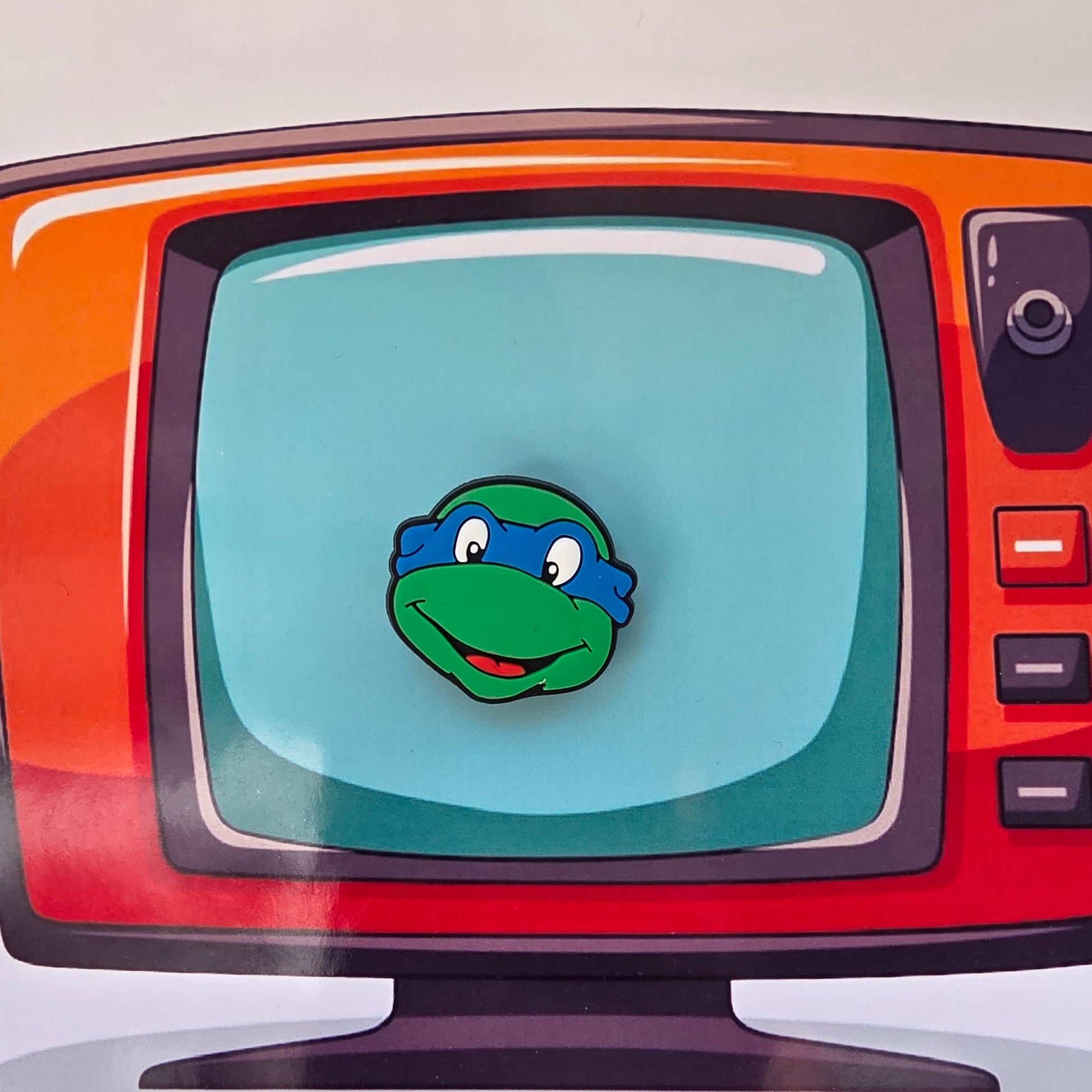 TMNT Inspired Croc Charm Leo