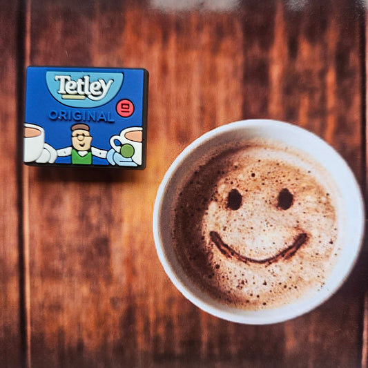 Tetley Tea Croc Charm - Laughing Croc