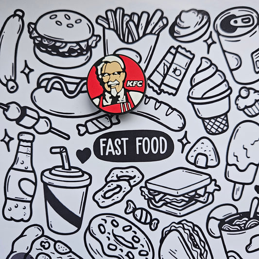 The Colonel Croc Charm