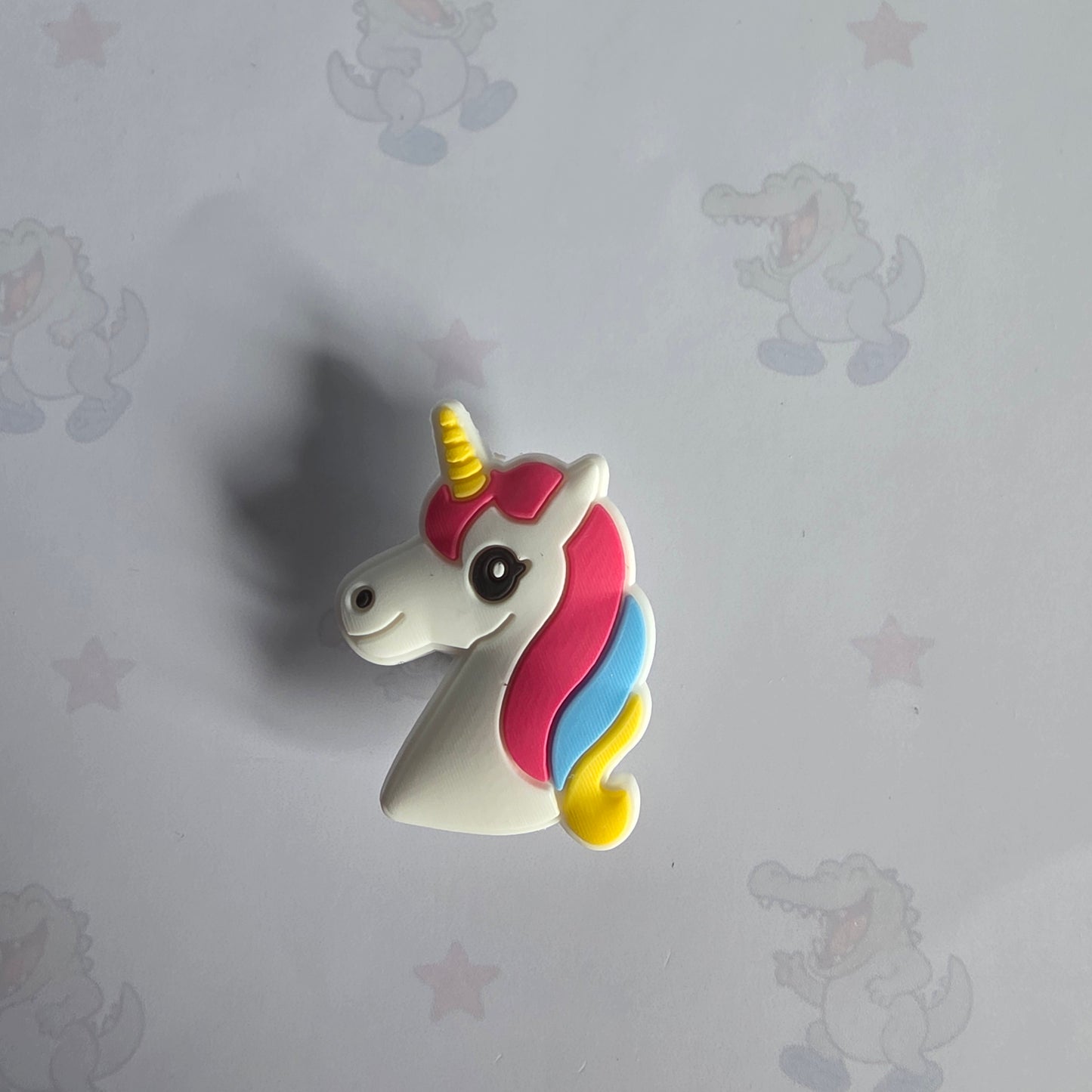 Unicorn Croc Charm