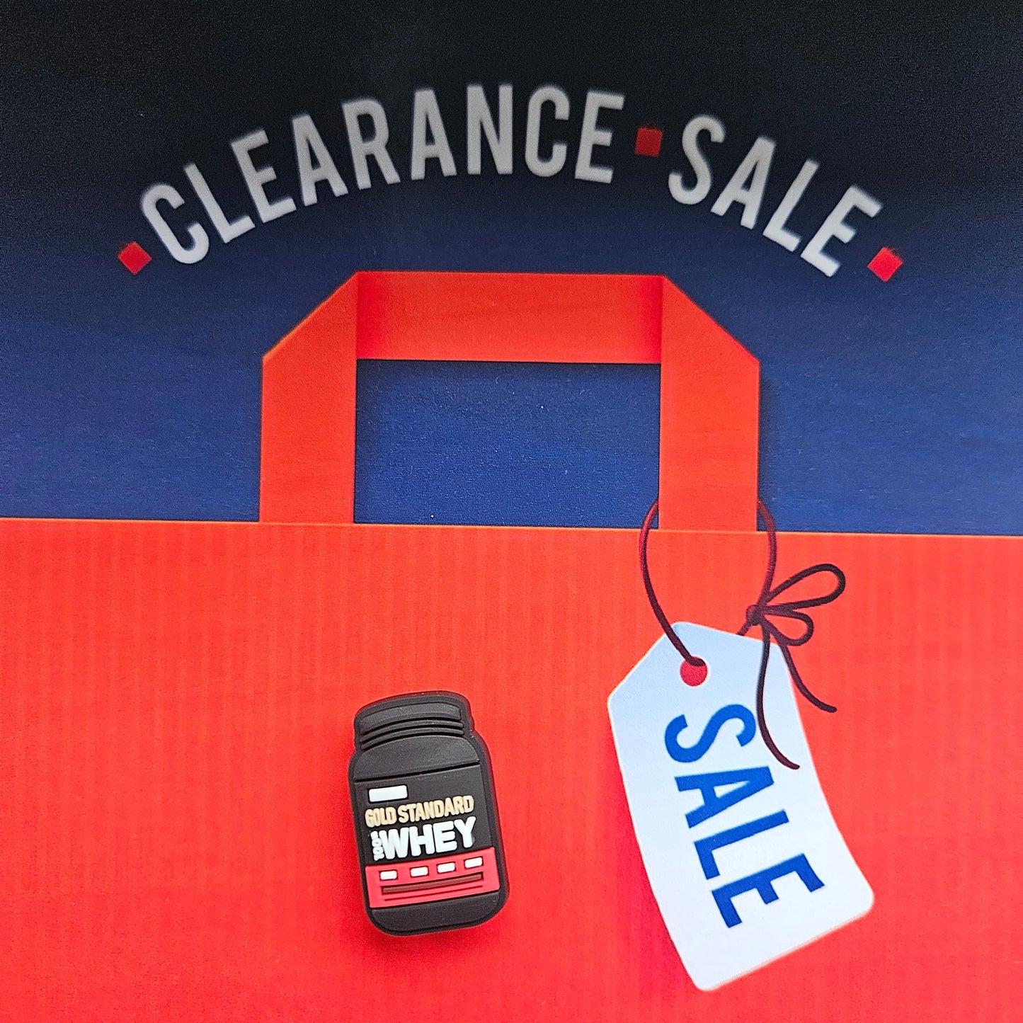 Whey Protein Croc Charm