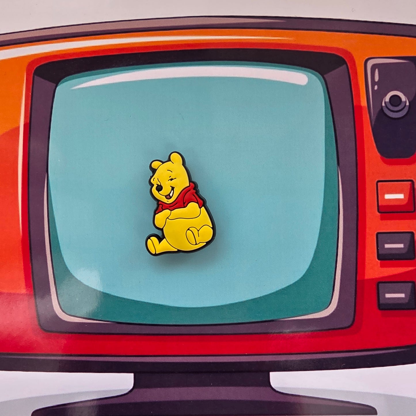 Winnie the Pooh Inspired Croc Charm