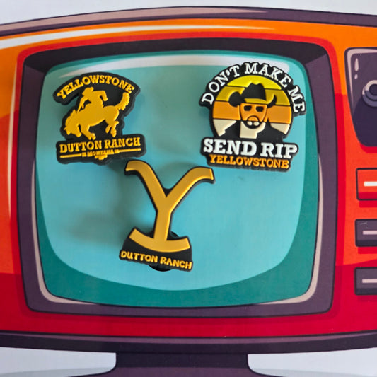 Yellowstone Inspired Croc Charms