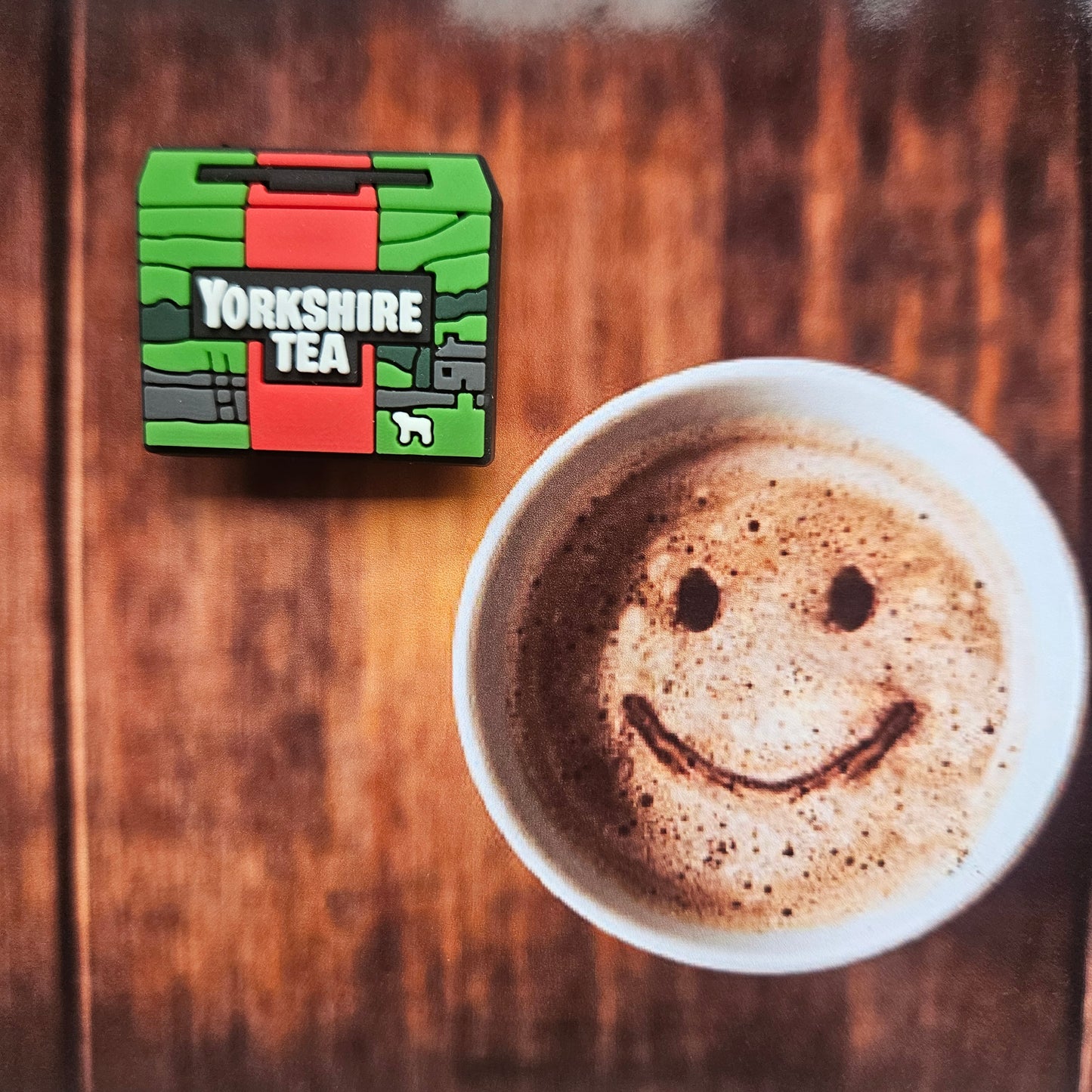 Yorkshire Tea Croc Charm