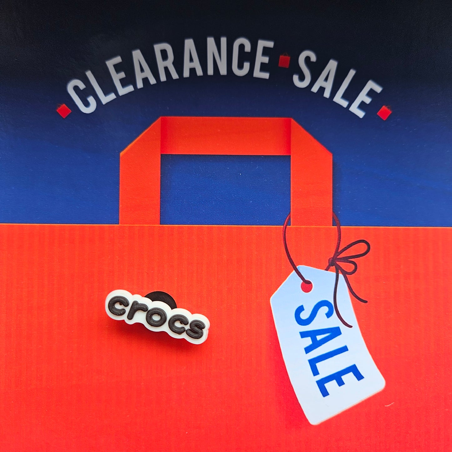 black crocs croc charm