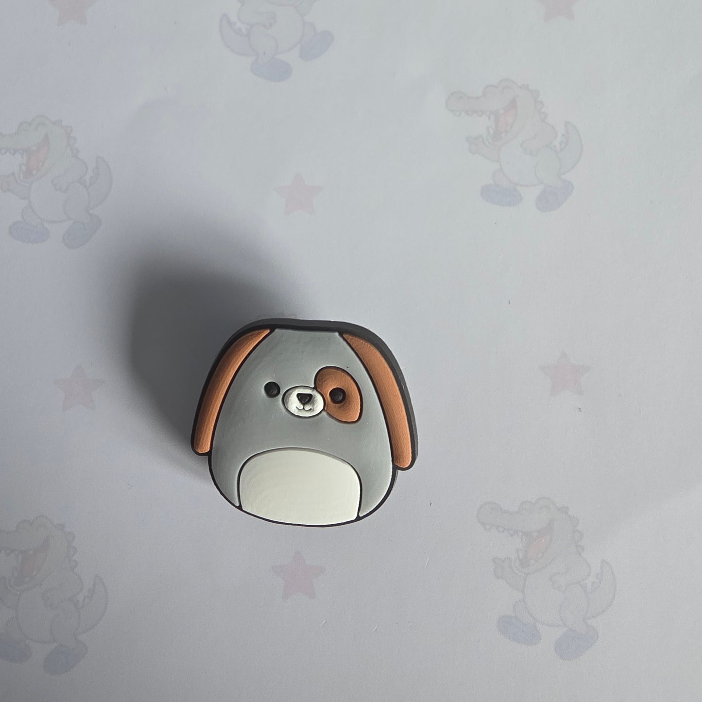 dog Squishmallow Inspired Croc Charm