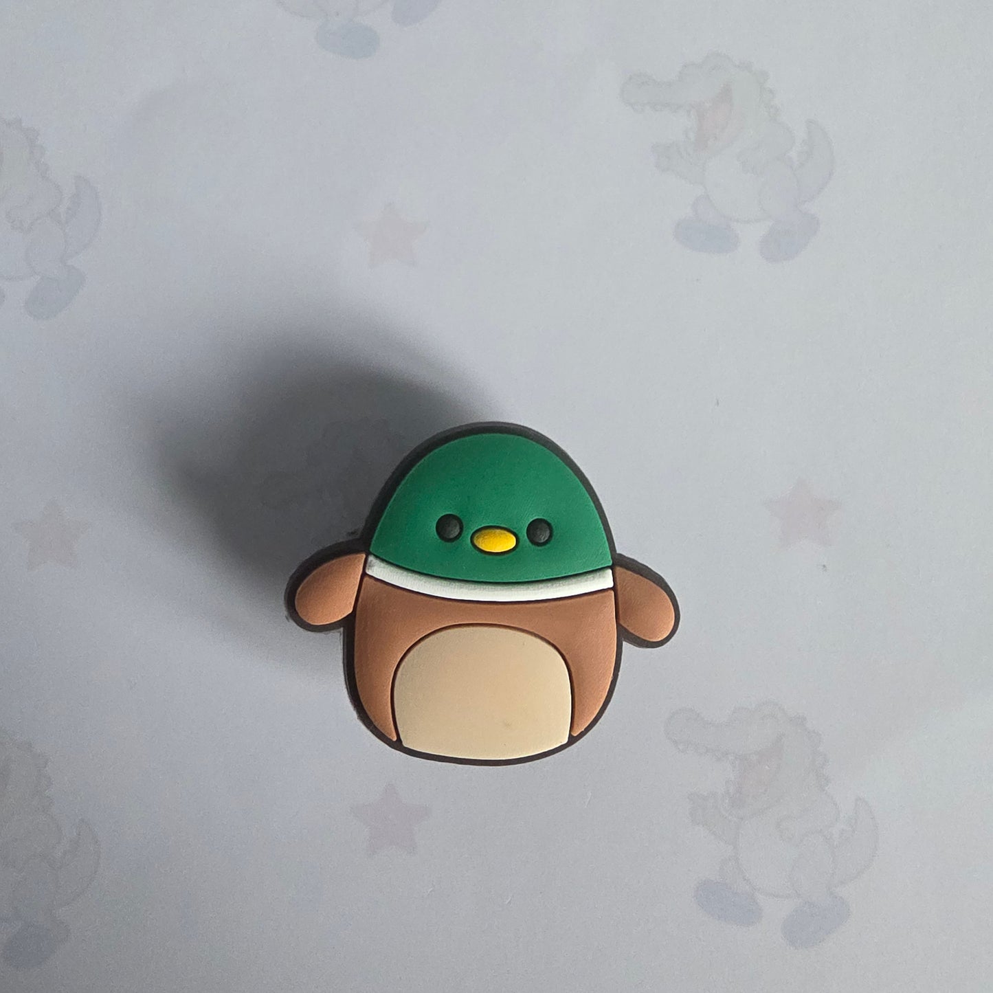 duck Squishmallow Inspired Croc Charm