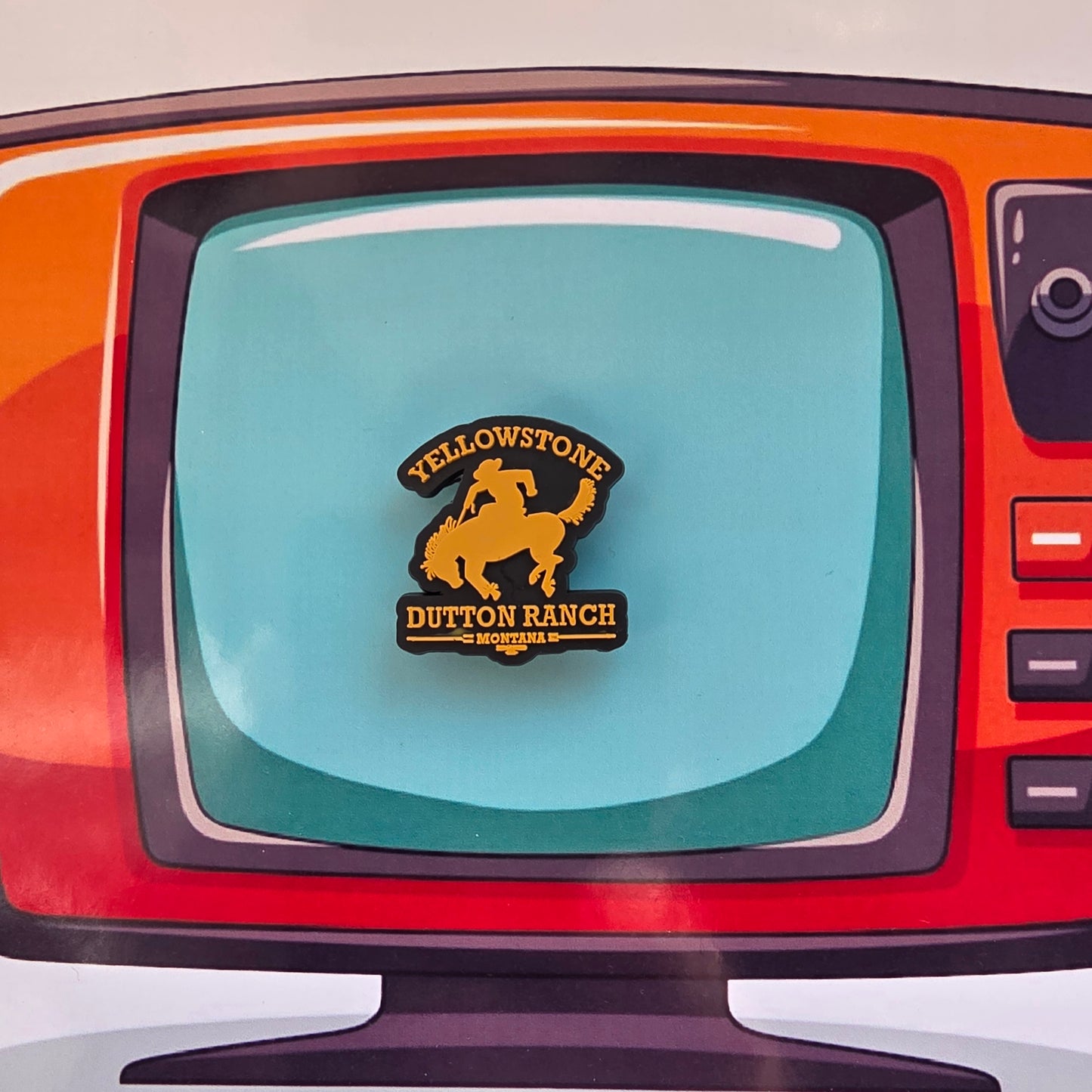 dutton ranch croc charm