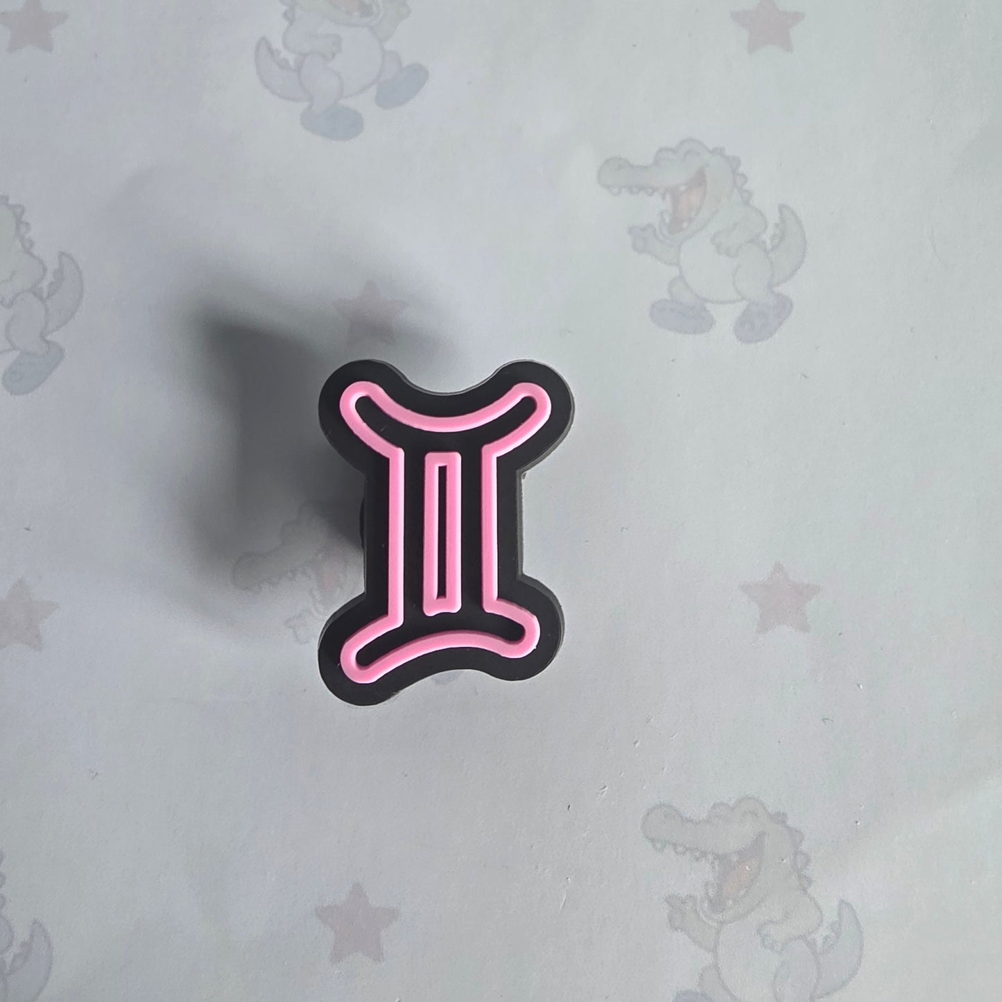 gemini croc charm
