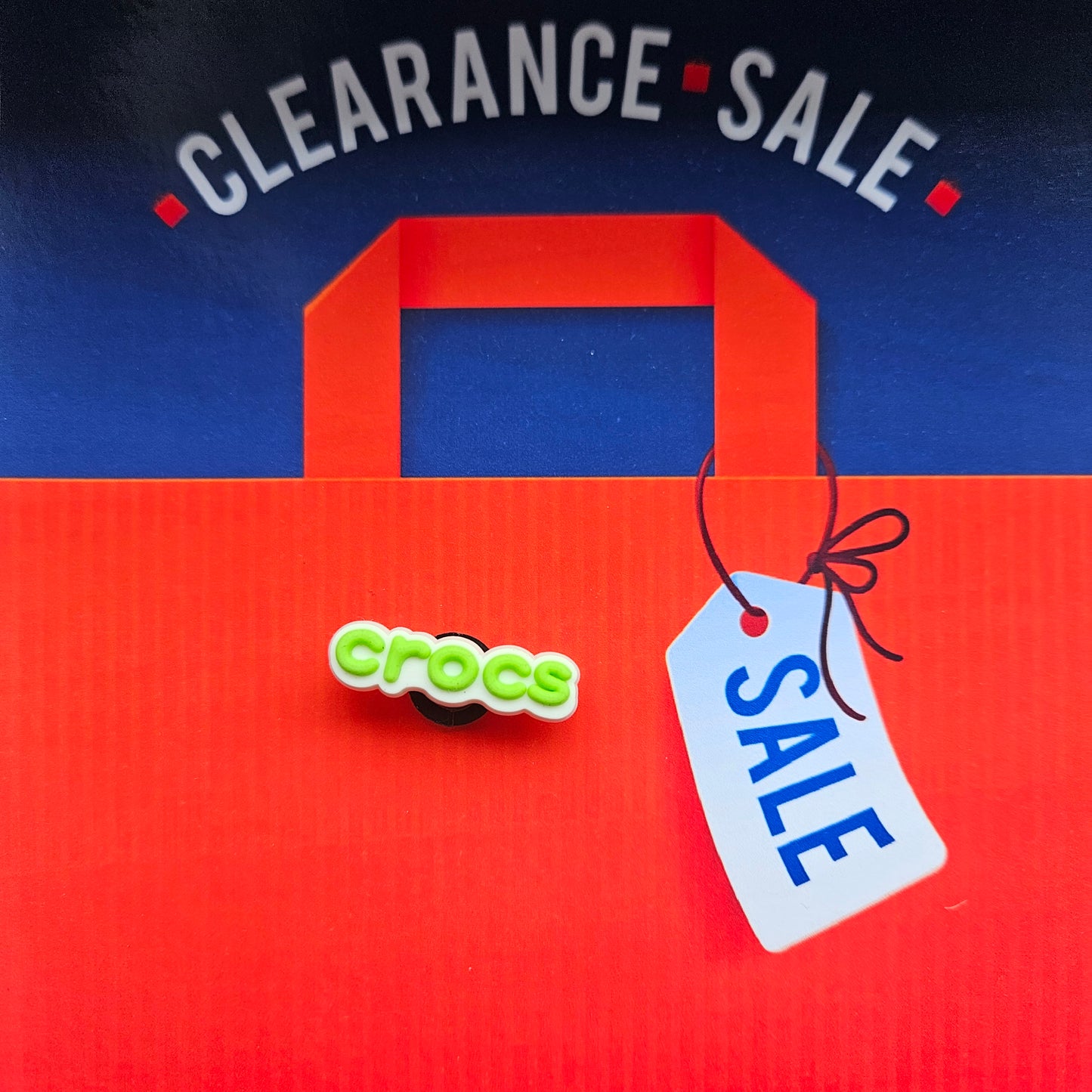 green crocs croc charm