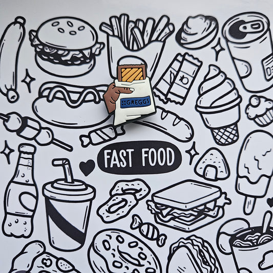 Steak Bake Croc Charm