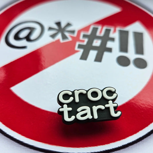 Croc Tart Croc Charm - Laughing Croc
