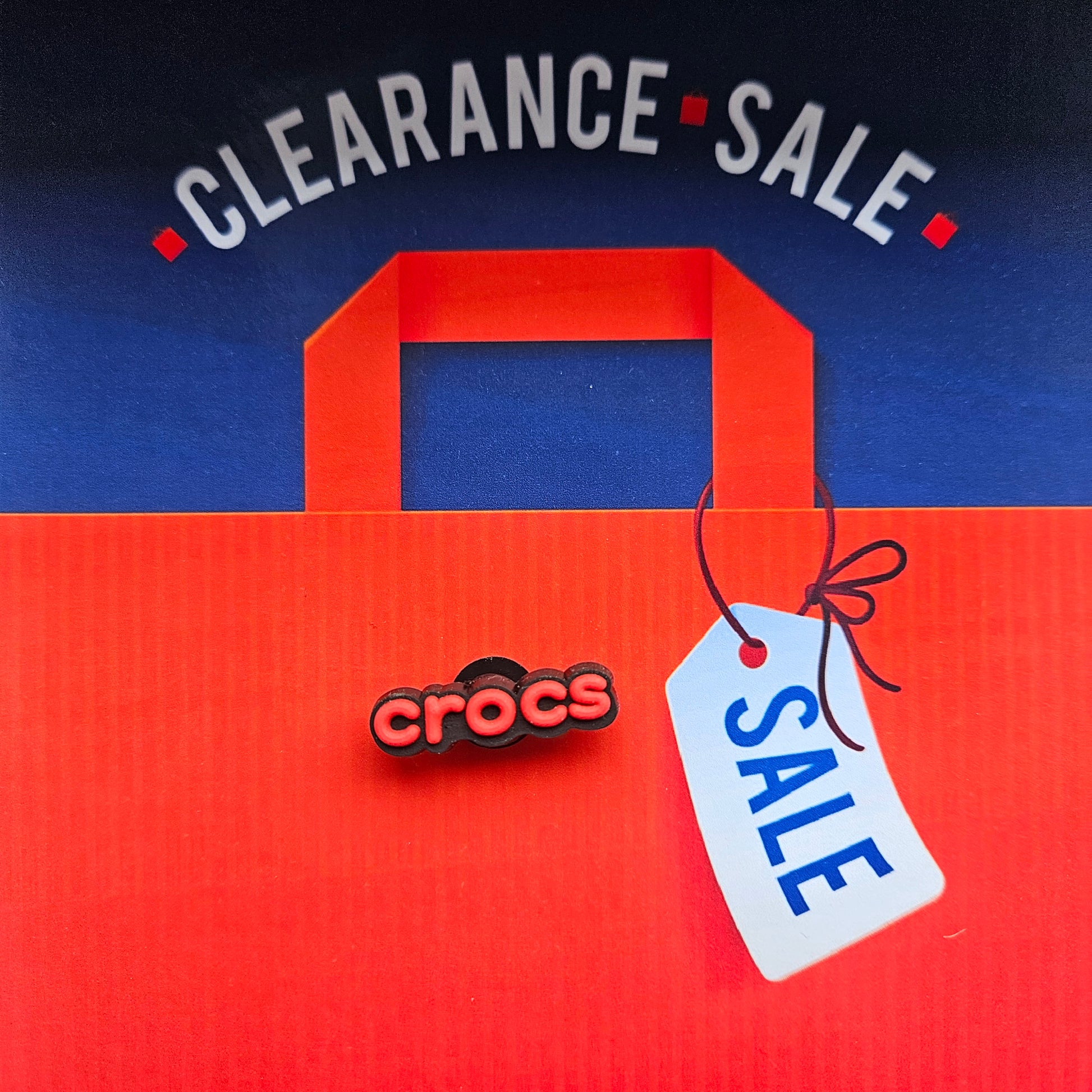 Crocs croc charms - Laughing Croc