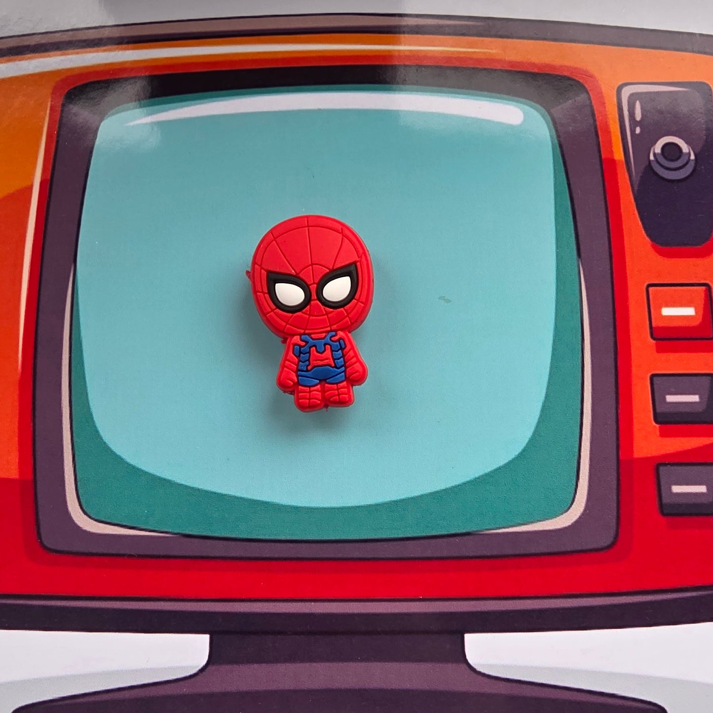 spider Superhero croc charm