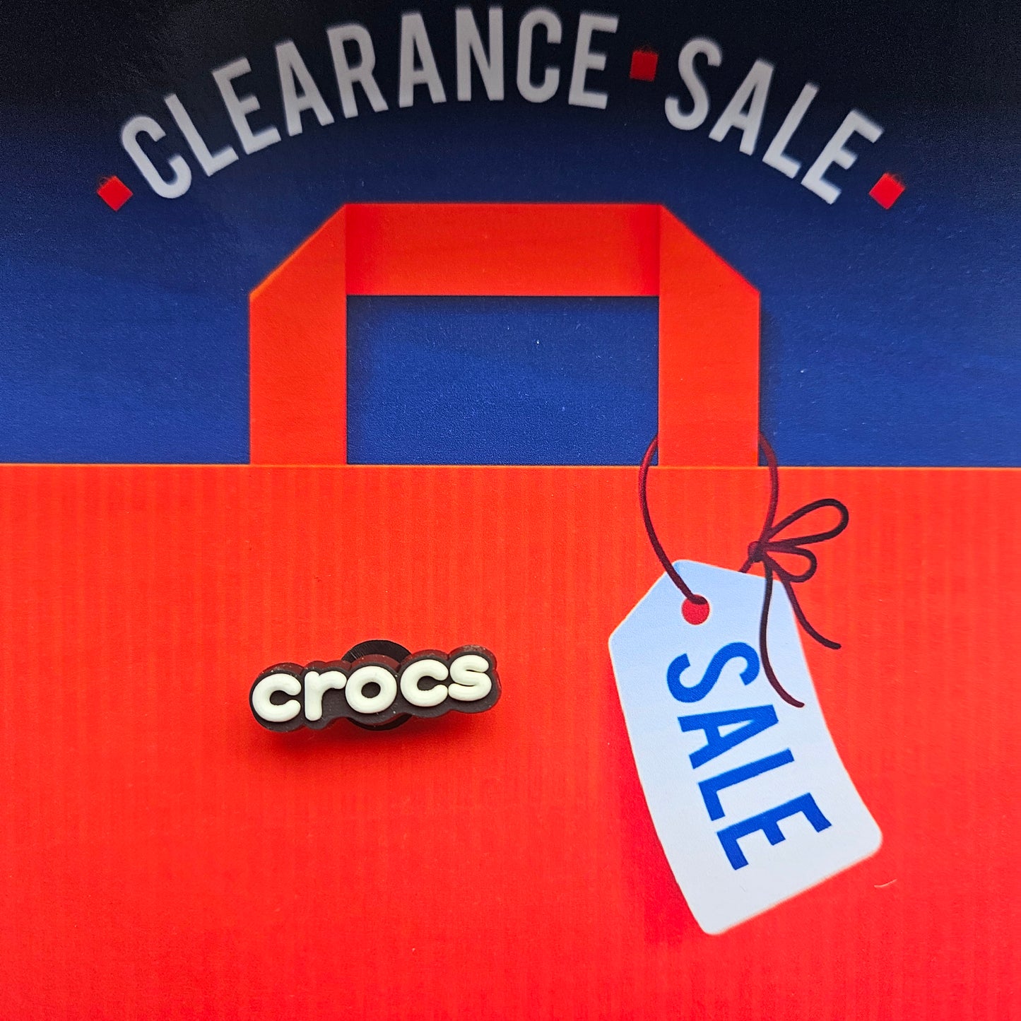 white crocs croc charm